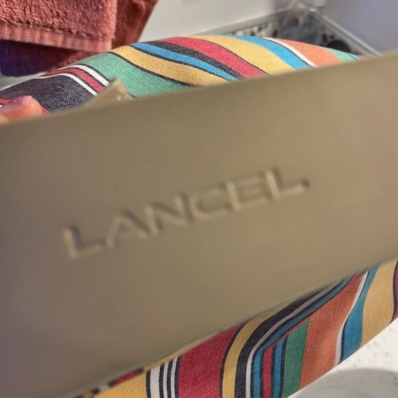 Lancel colorful striped woman’s bucket bag - Picture 12 of 14